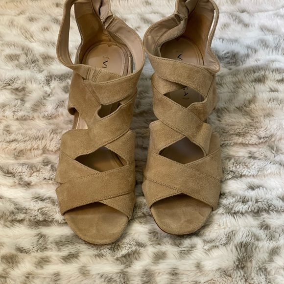 VIA SPIGA leather shoes Sz 9.5 - Picture 1 of 7